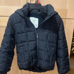 Abercrombie Kids Quilted Black Puffer Jacket
